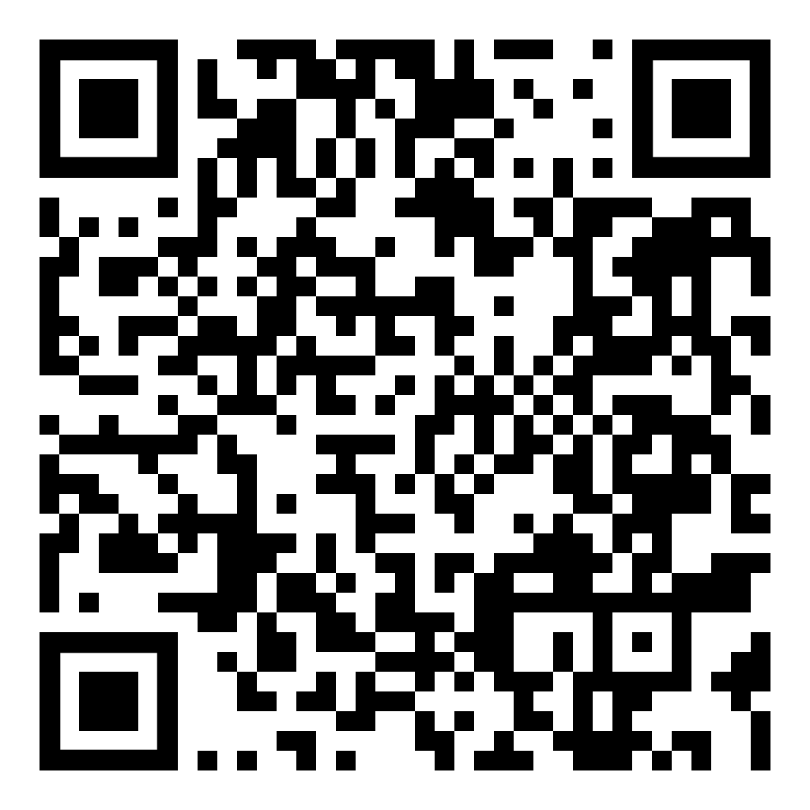 Technician App — iOS QR code