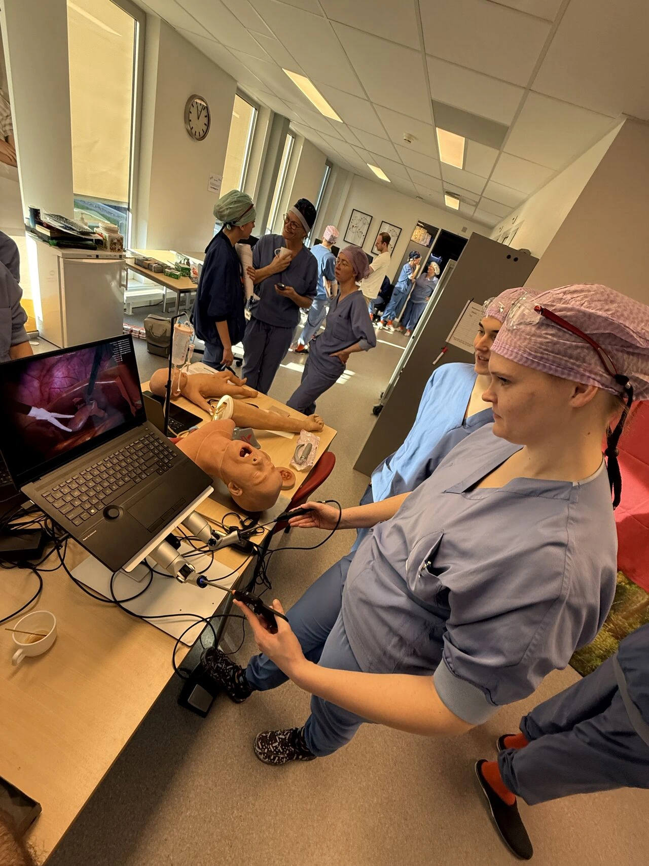 Hospital training environment